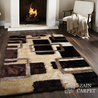 IMPORTED TURKISH-EMBOSSED SHAGGY RUGS