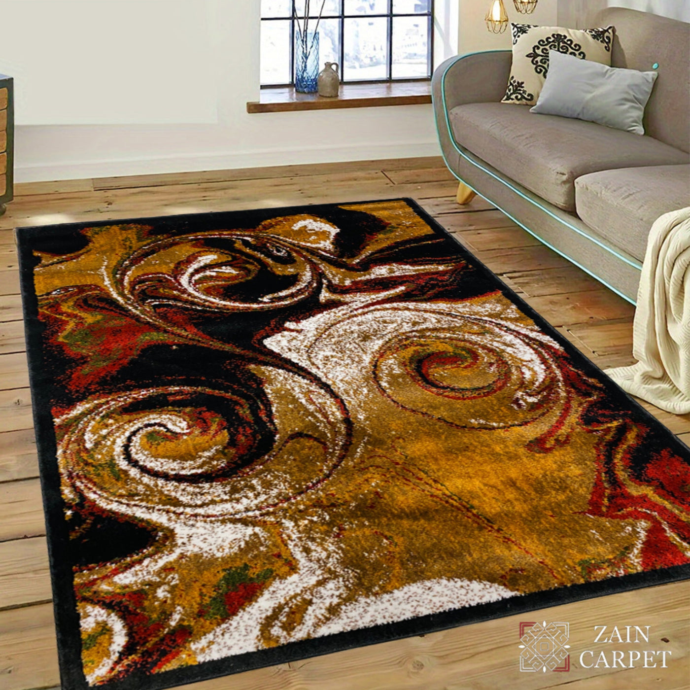 MODERN POLYPROPYLENE RUG