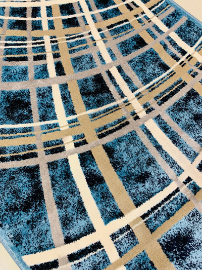 SUPER-SOFT MODERN POLYPROPYLENE YARN RUG (Article#F721)