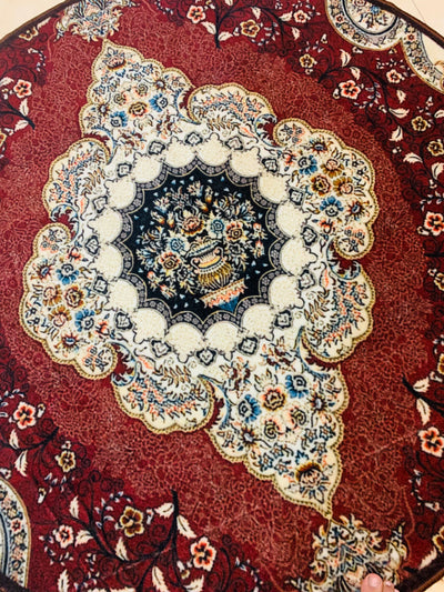 TRADITIONAL PRINT ROUND RUG