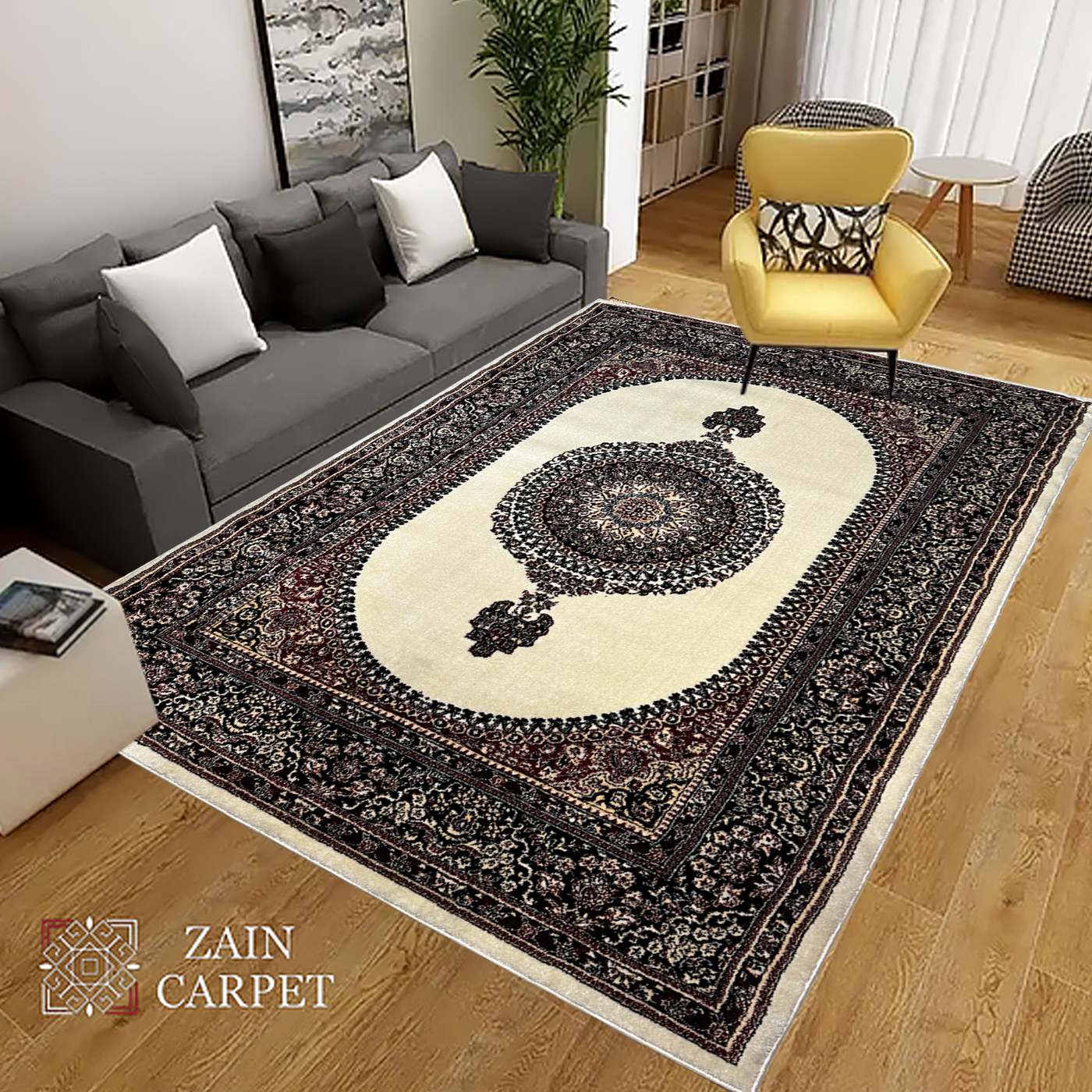 TRADITIONAL-POLYPROPYLENE YARN RUG