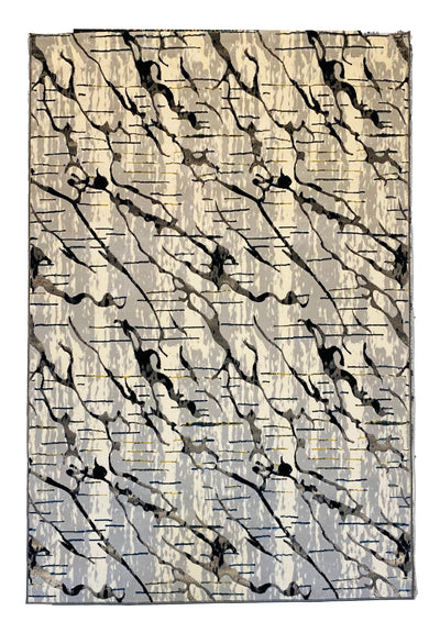 MODERN SHINING-POLYPROPYLENE YARN RUG (GREY)