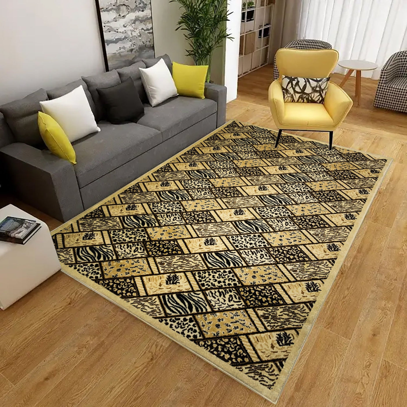 MODERN POLYPROPYLENE RUG