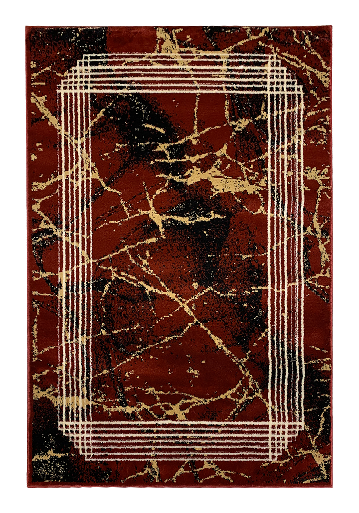 MODERN POLYPROPYLENE YARN RUG (Article#FU341)