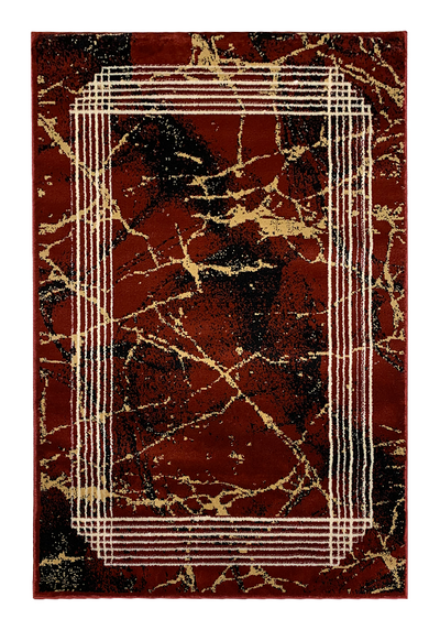 MODERN POLYPROPYLENE YARN RUG (Article#FU341)