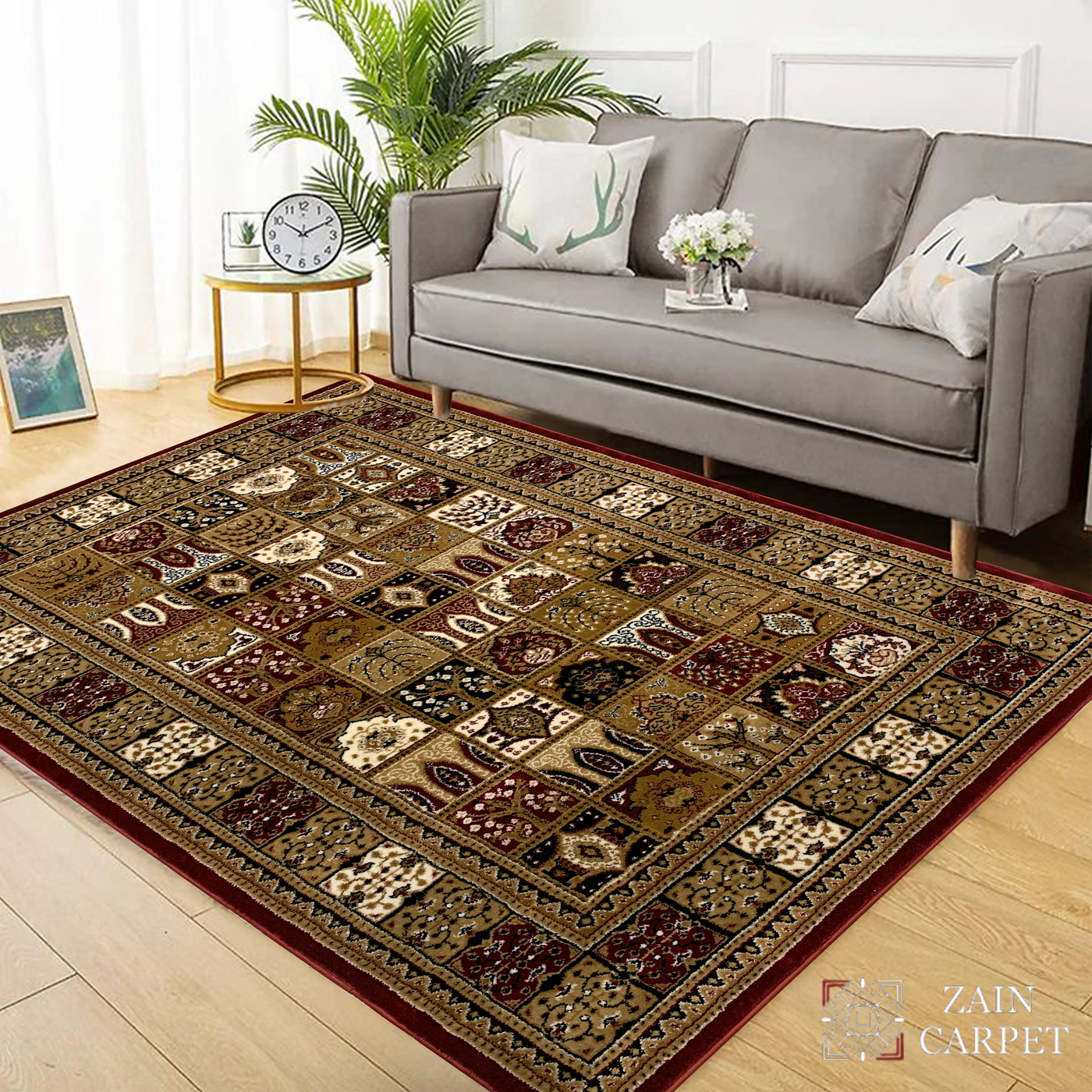 MODERN POLYPROPYLENE YARN RUG (Article#U271)