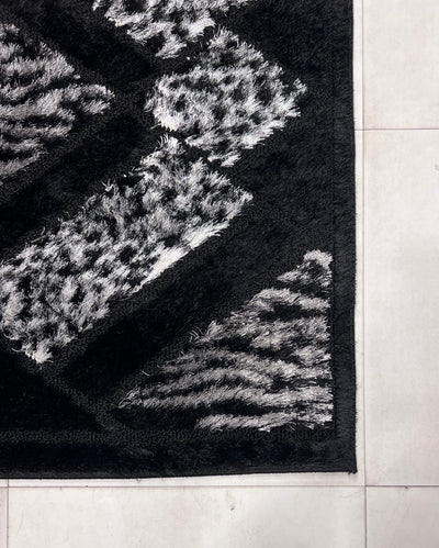 IMPORTED TURKISH-EMBOSSED SHAGGY RUG