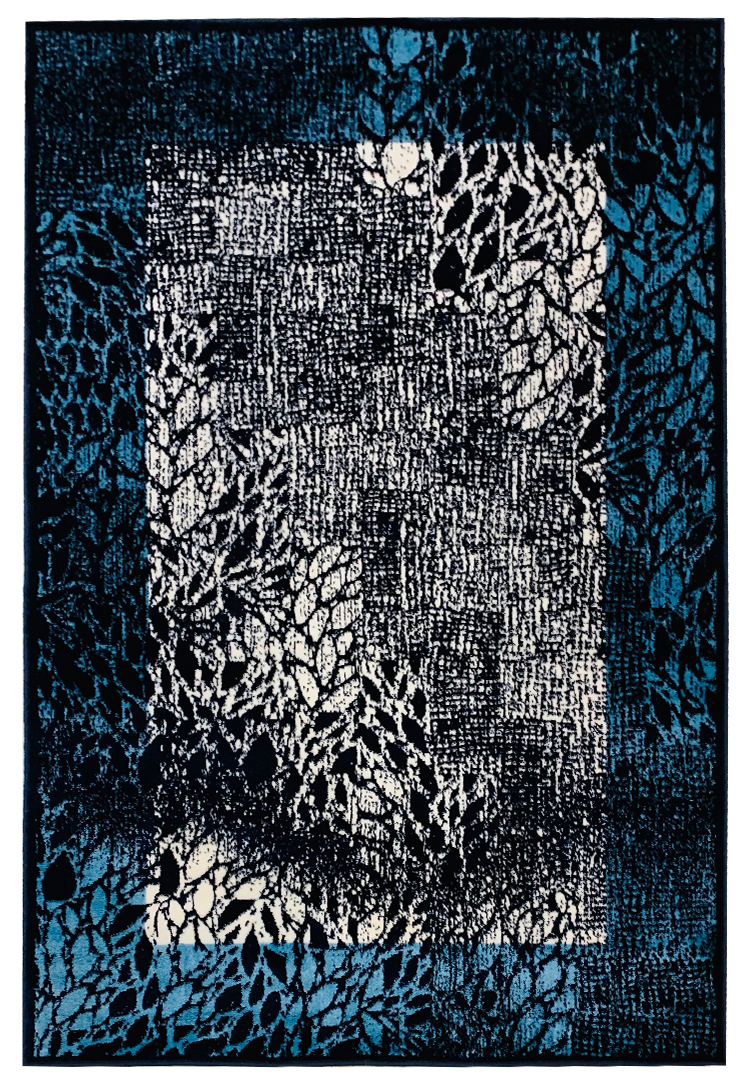 SUPER-SOFT MODERN POLYPROPYLENE YARN RUG (Article#529)