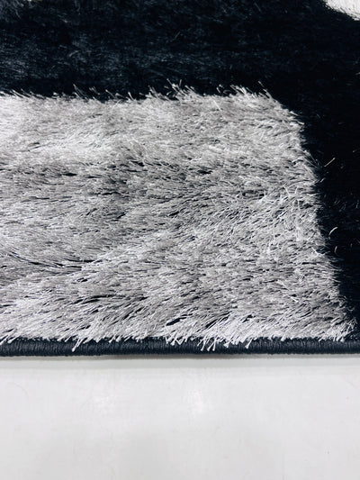 IMPORTED TURKISH-EMBOSSED SHAGGY RUG