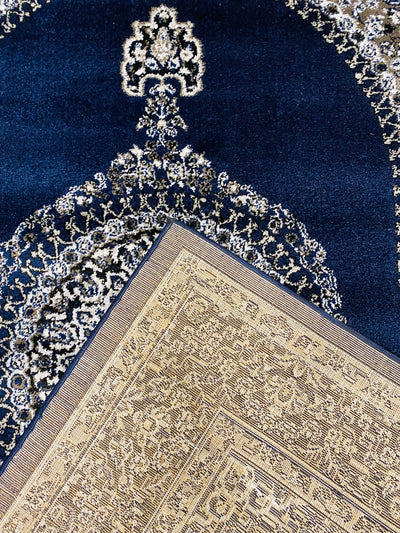 PERSIAN POLYPROPYLENE RUG (NAVY BLUE)