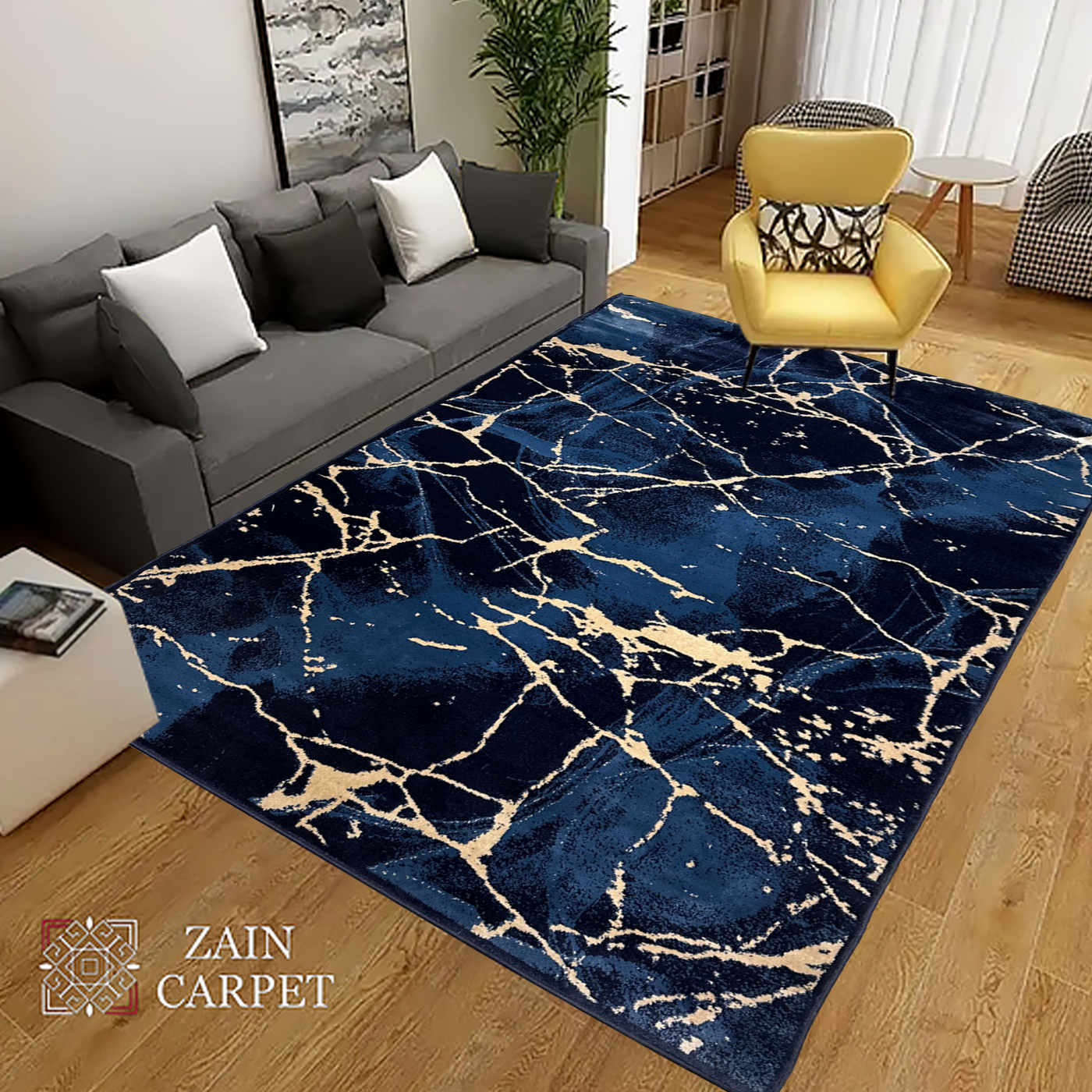 MODERN -POLYPROPYLENE YARN RUG