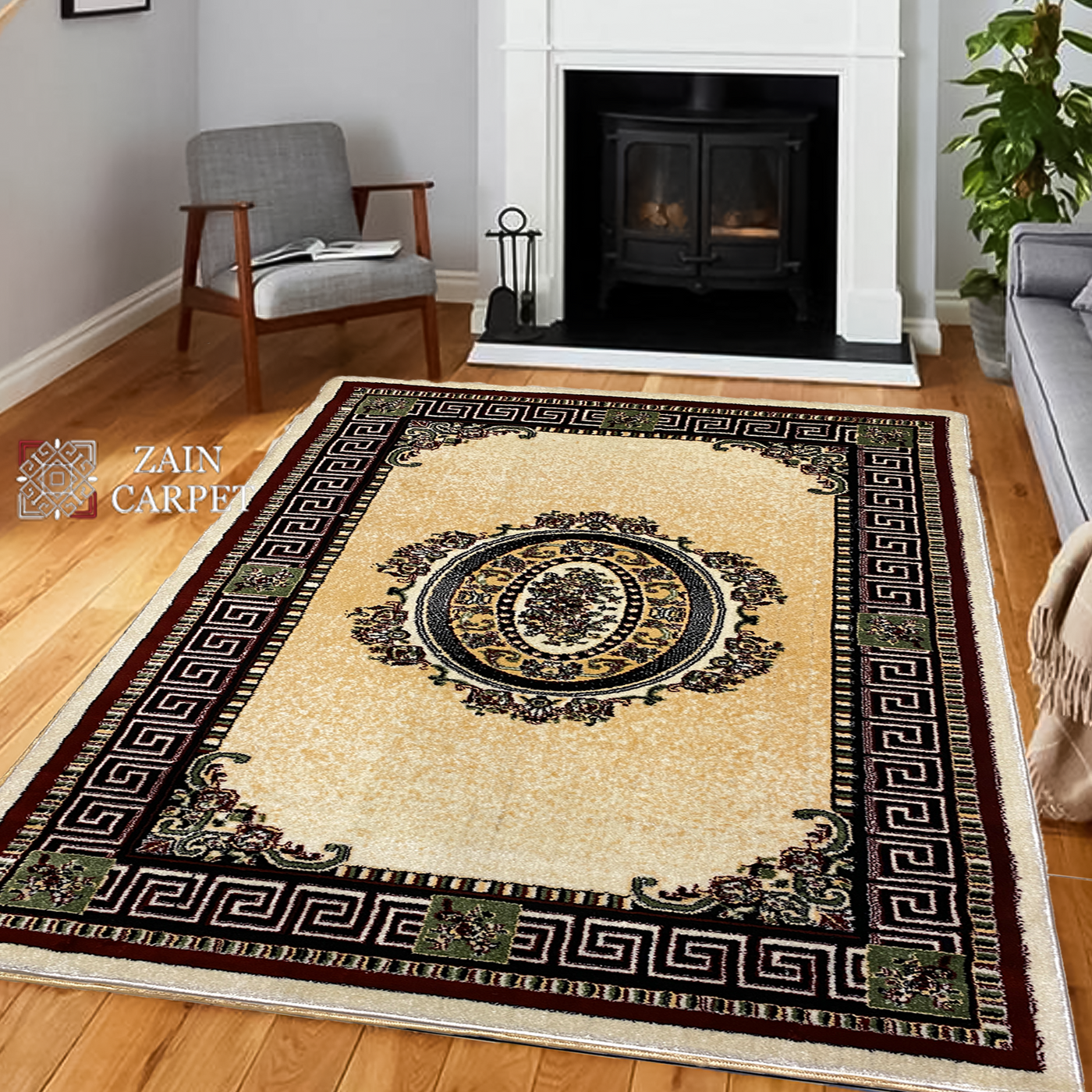 MODERN POLYPROPYLENE YARN RUG