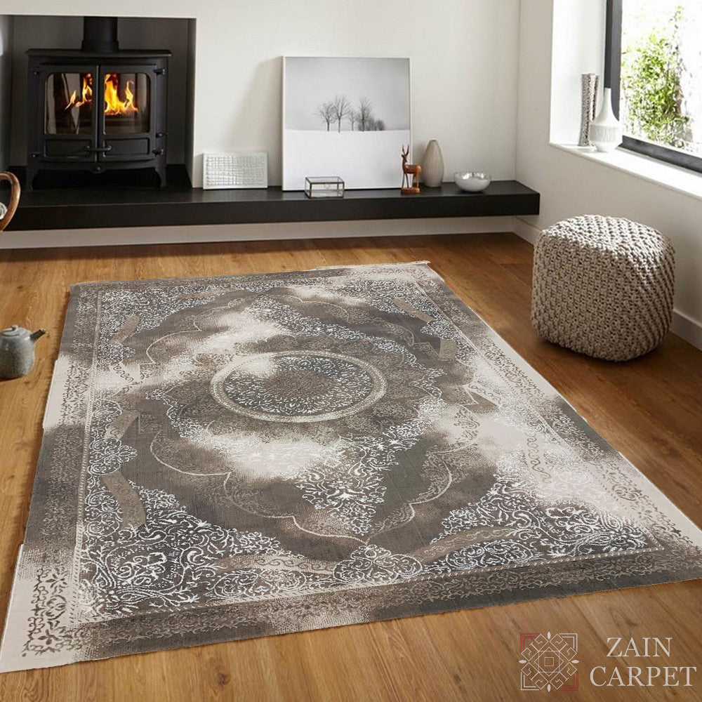 Turkish Embossed Acrylic Rug