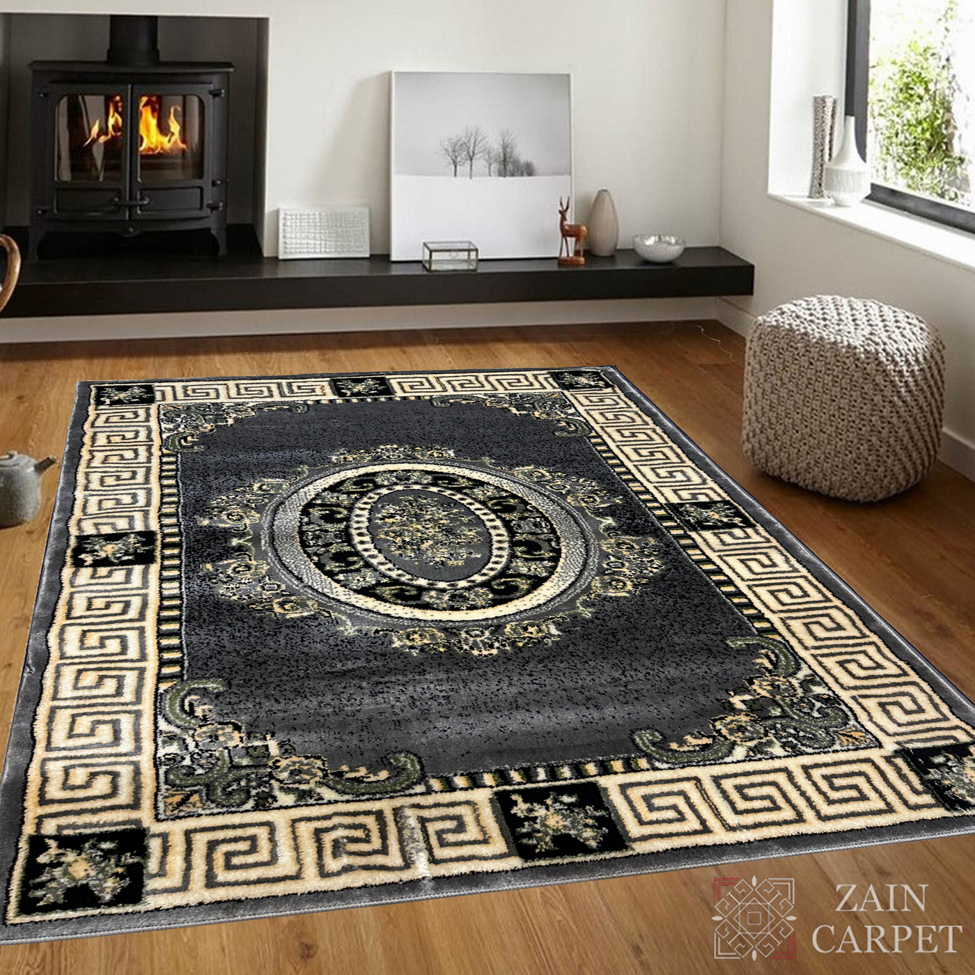 MODERN-POLYPROPYLENE YARN RUG