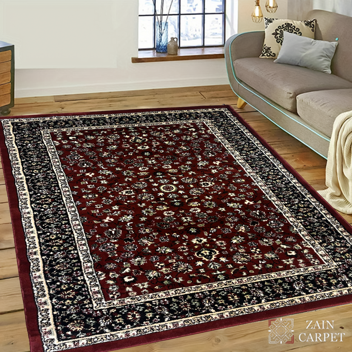 TRADITIONAL-POLYPROPYLENE YARN RUG