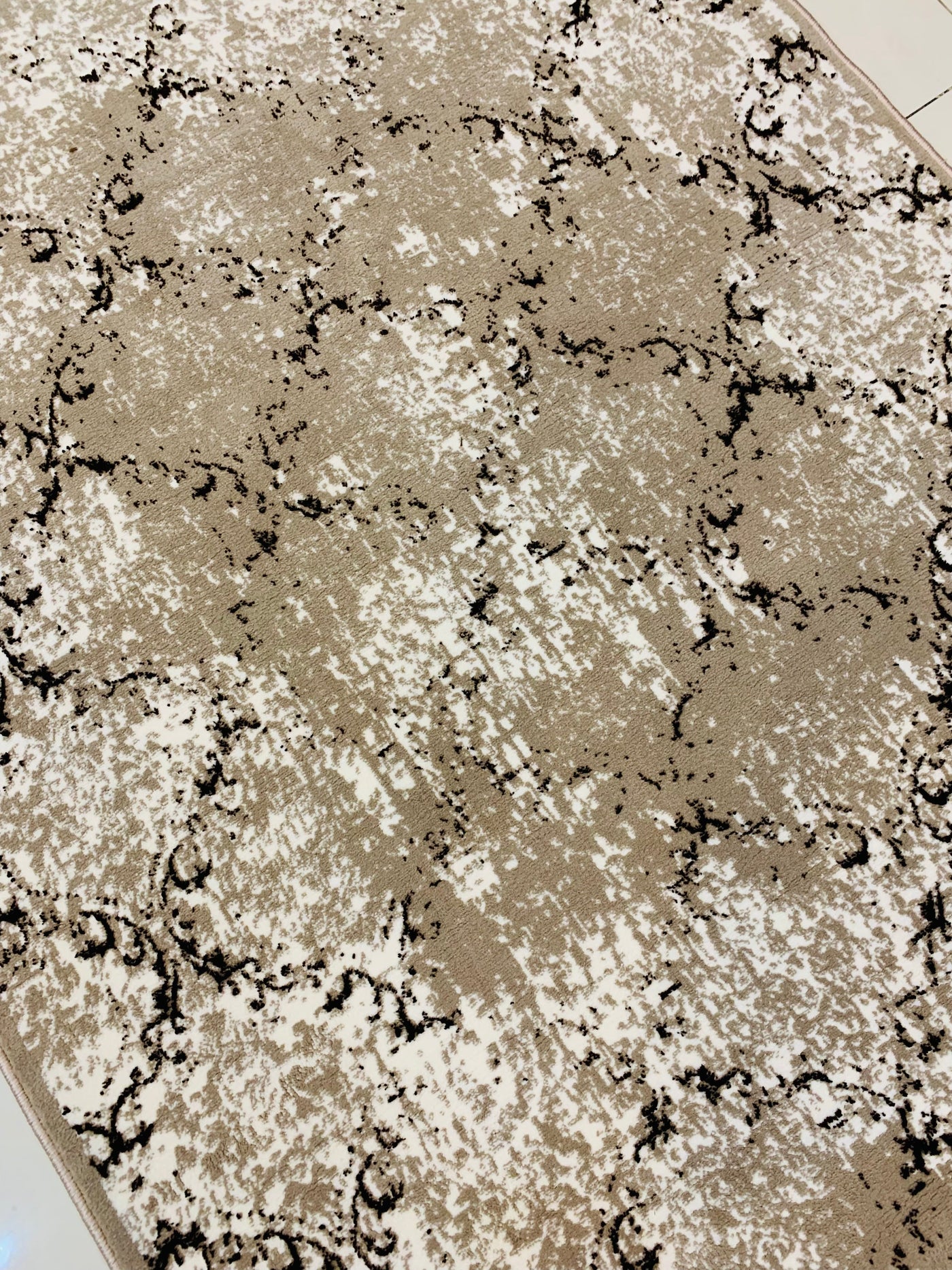 SUPER-SOFT MODERN POLYPROPYLENE YARN RUG (Article#ZX371)