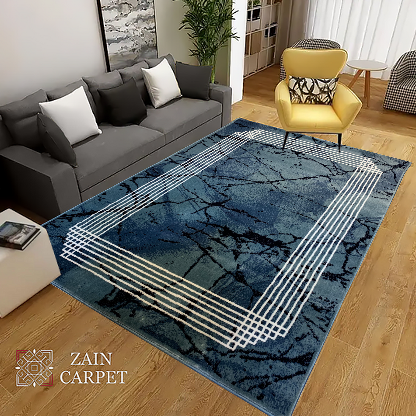 MODERN POLYPROPYLENE RUG