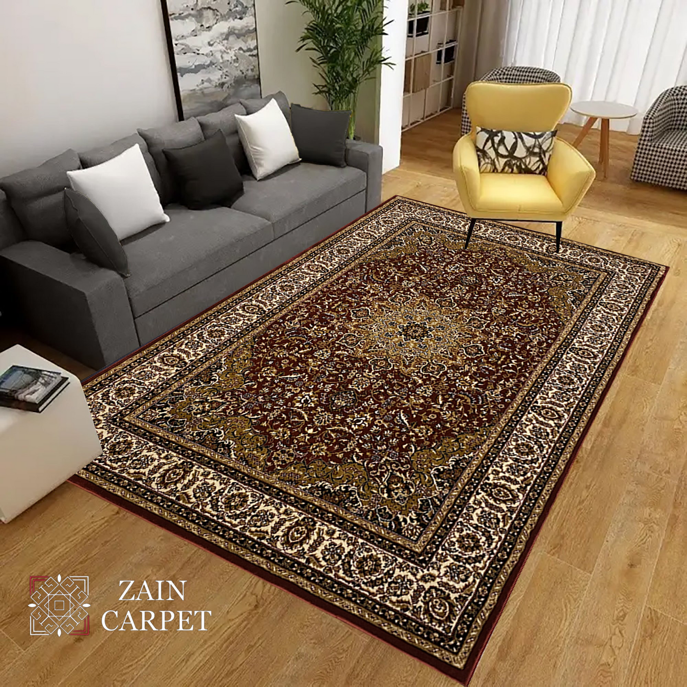 PERSIAN-POLYPROPYLENE YARN RUG