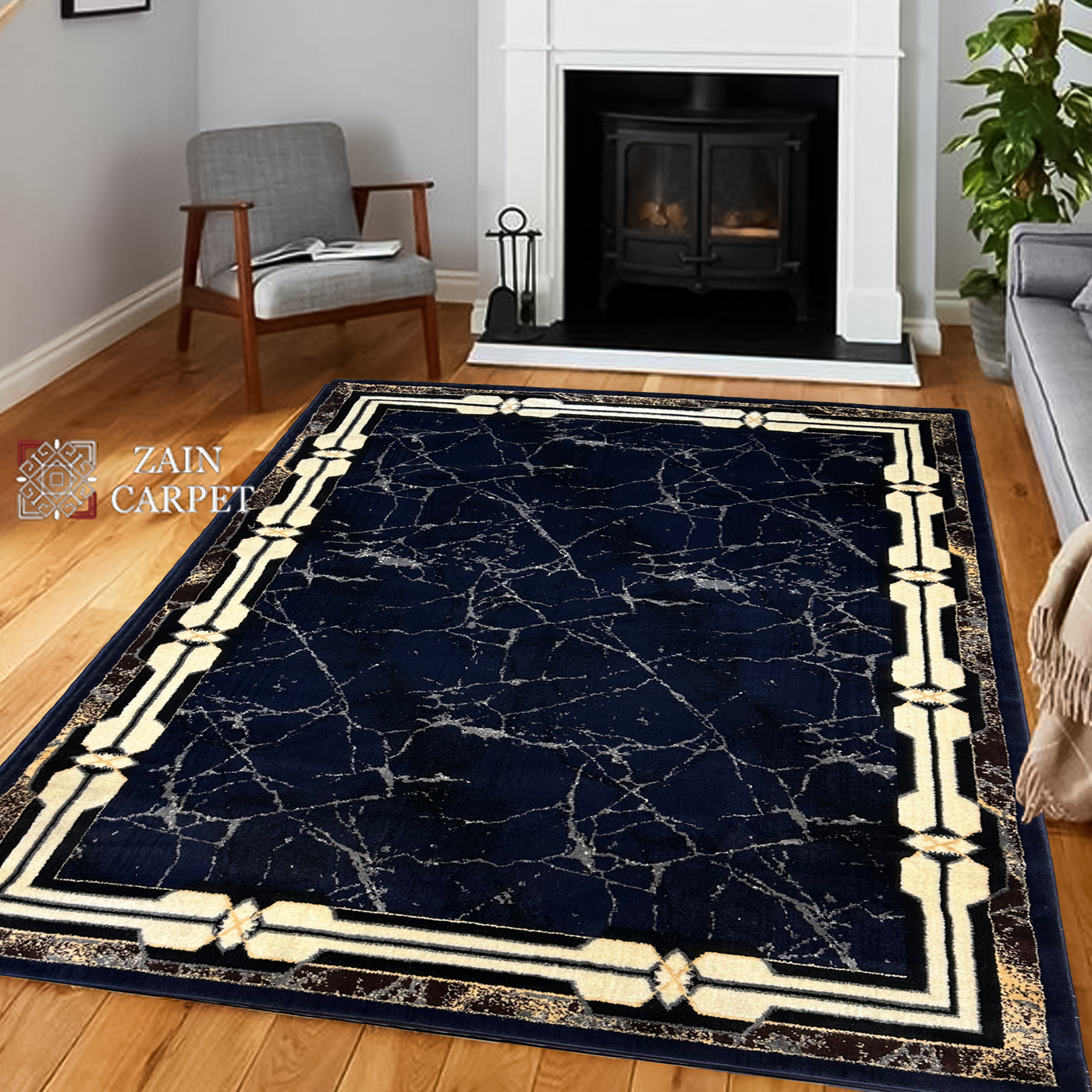 MODERN -POLYPROPYLENE YARN RUG