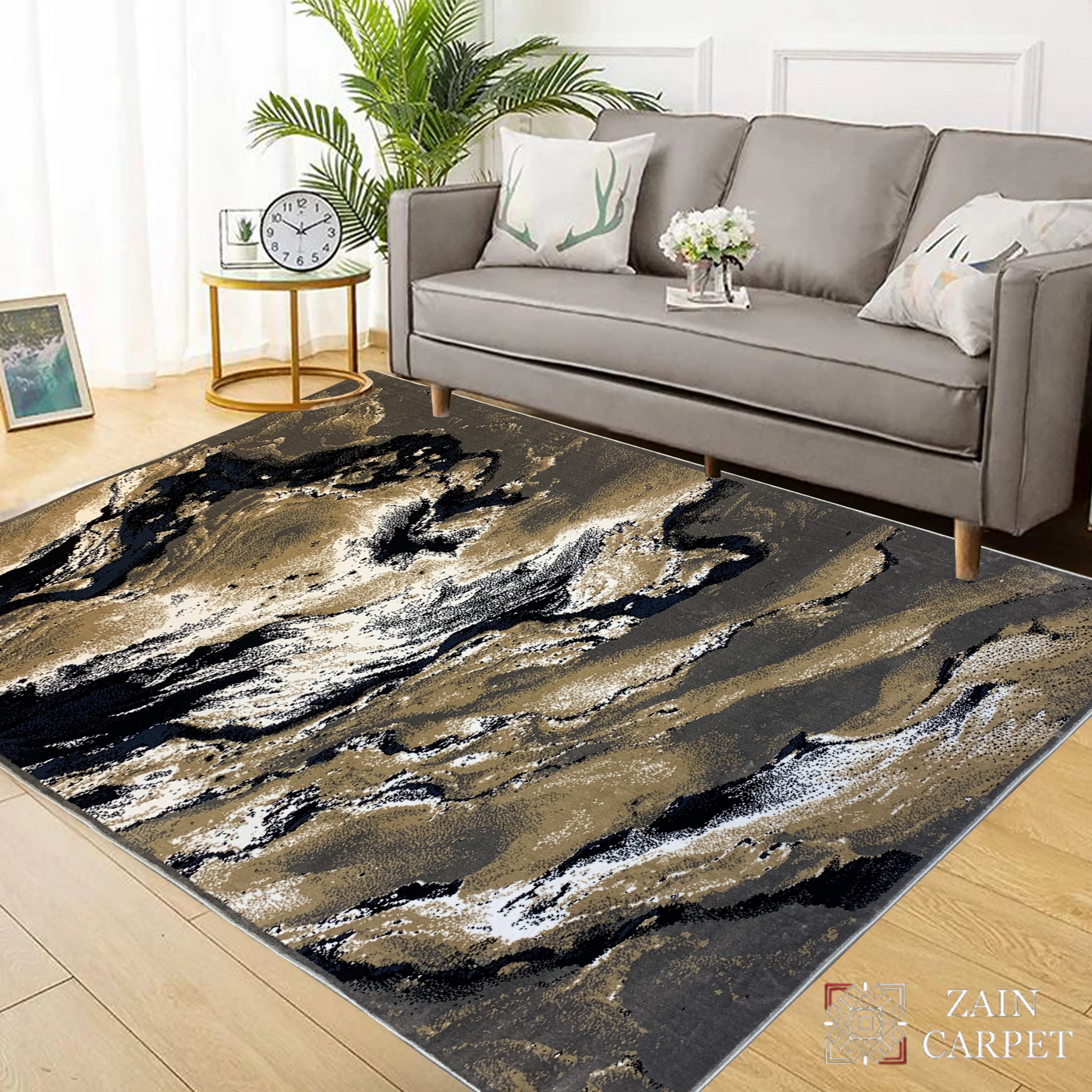 MODERN -POLYPROPYLENE YARN RUG