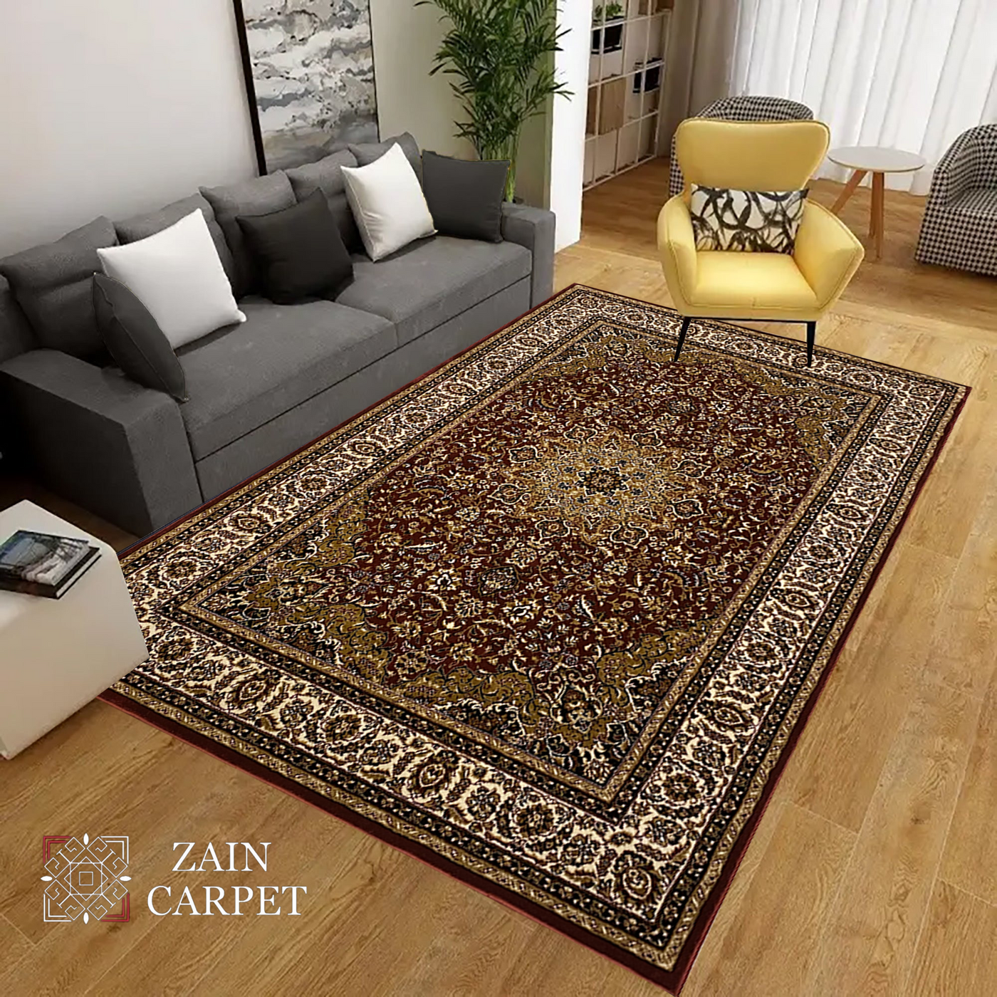 Pure Turkish Polypropylene Yarn Rug