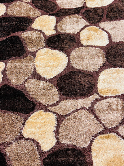 IMPORTED TURKISH-EMBOSSED SHAGGY RUG