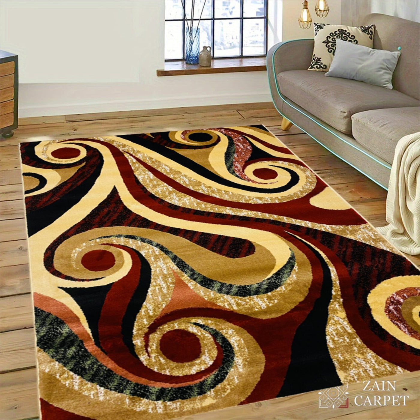 MODERN POLYPROPYLENE RUG