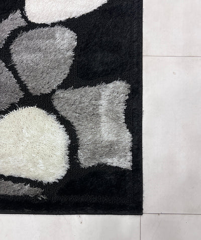 IMPORTED TURKISH-EMBOSSED SHAGGY RUG