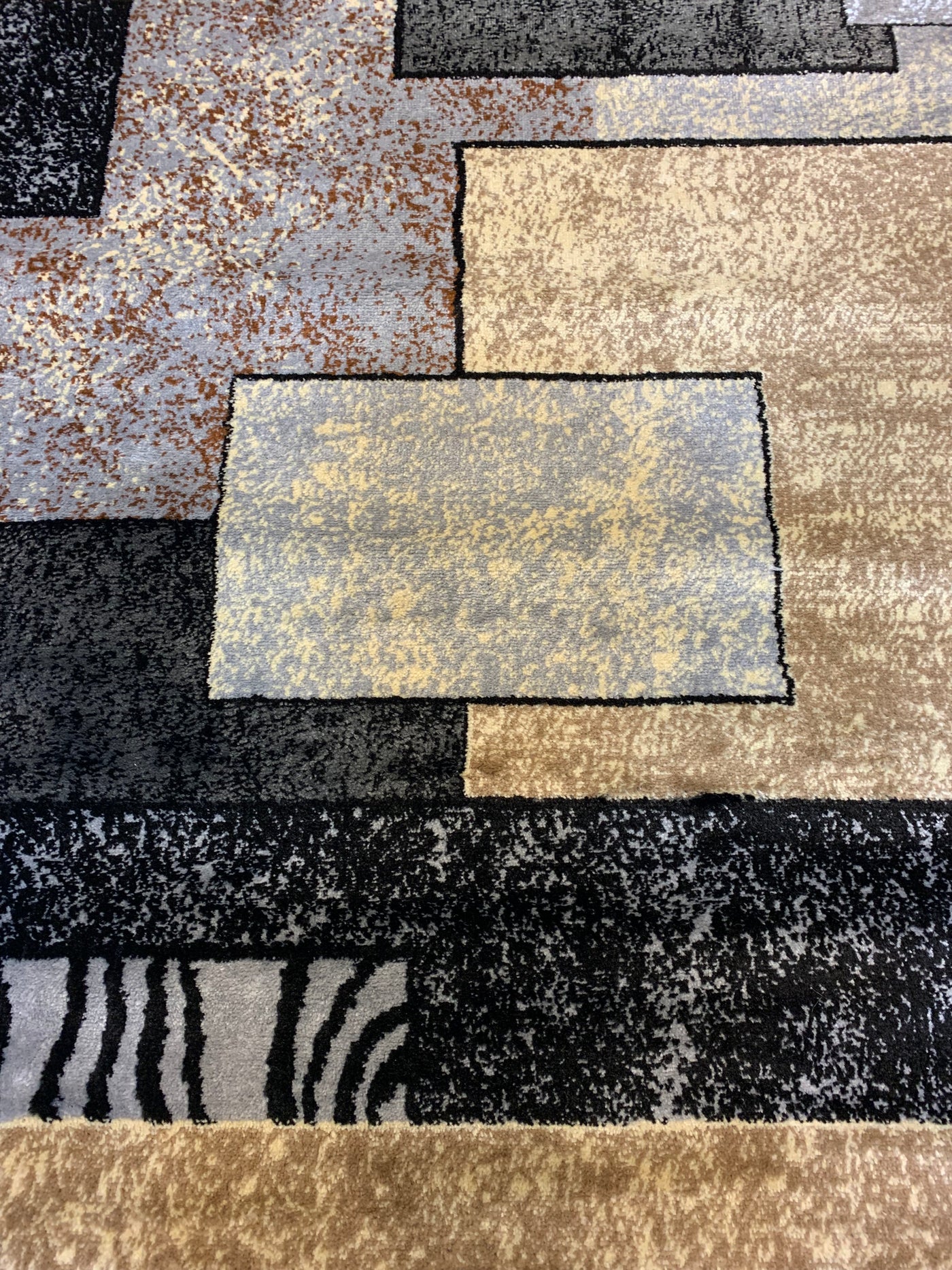 MODERN POLYPROPYLENE YARN RUG (Article-X90)