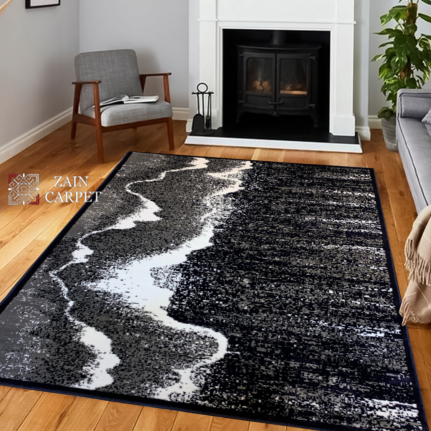 MODERN POLYPROPYLENE YARN RUG (Article-17)