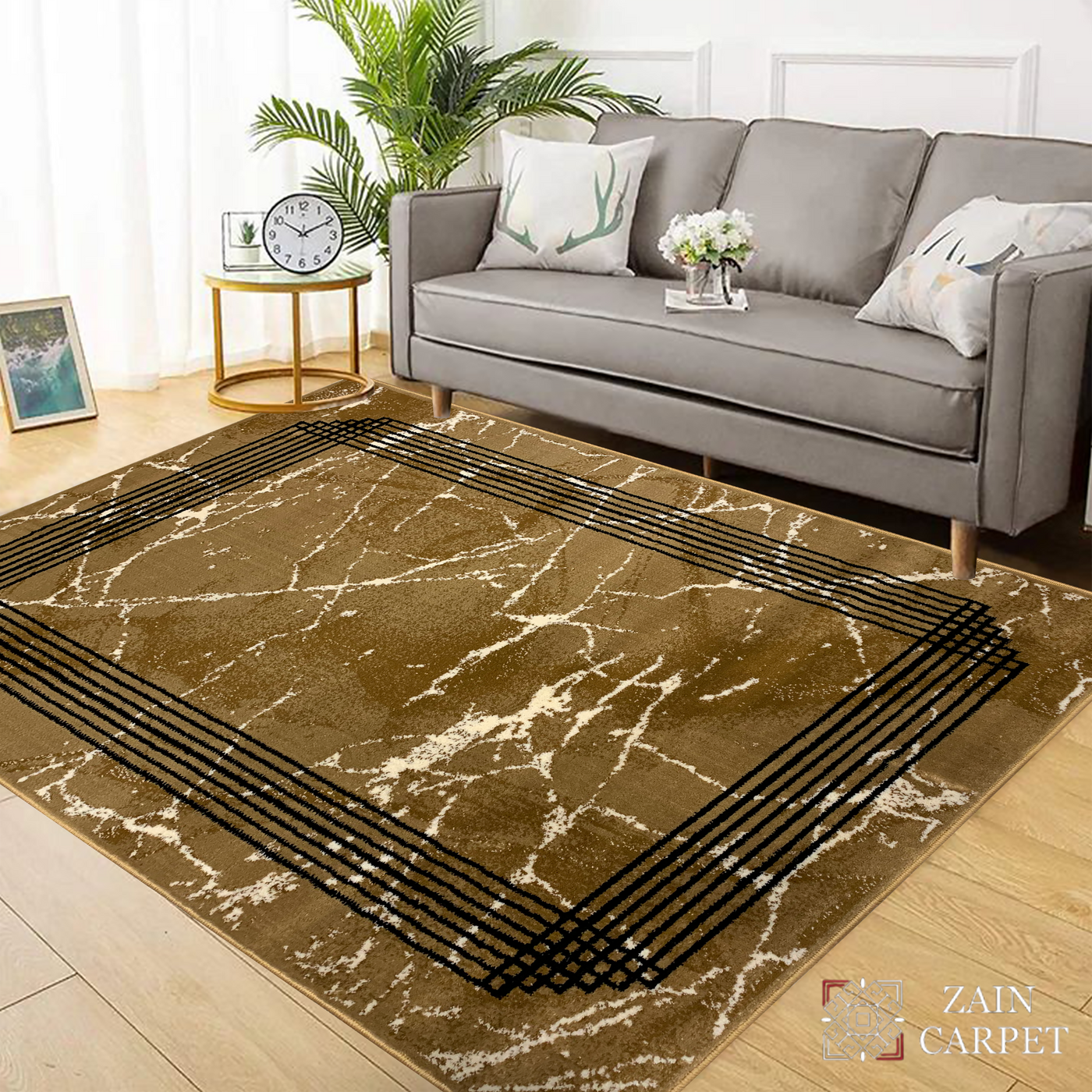 MODERN POLYPROPYLENE YARN RUG (Article#U601)