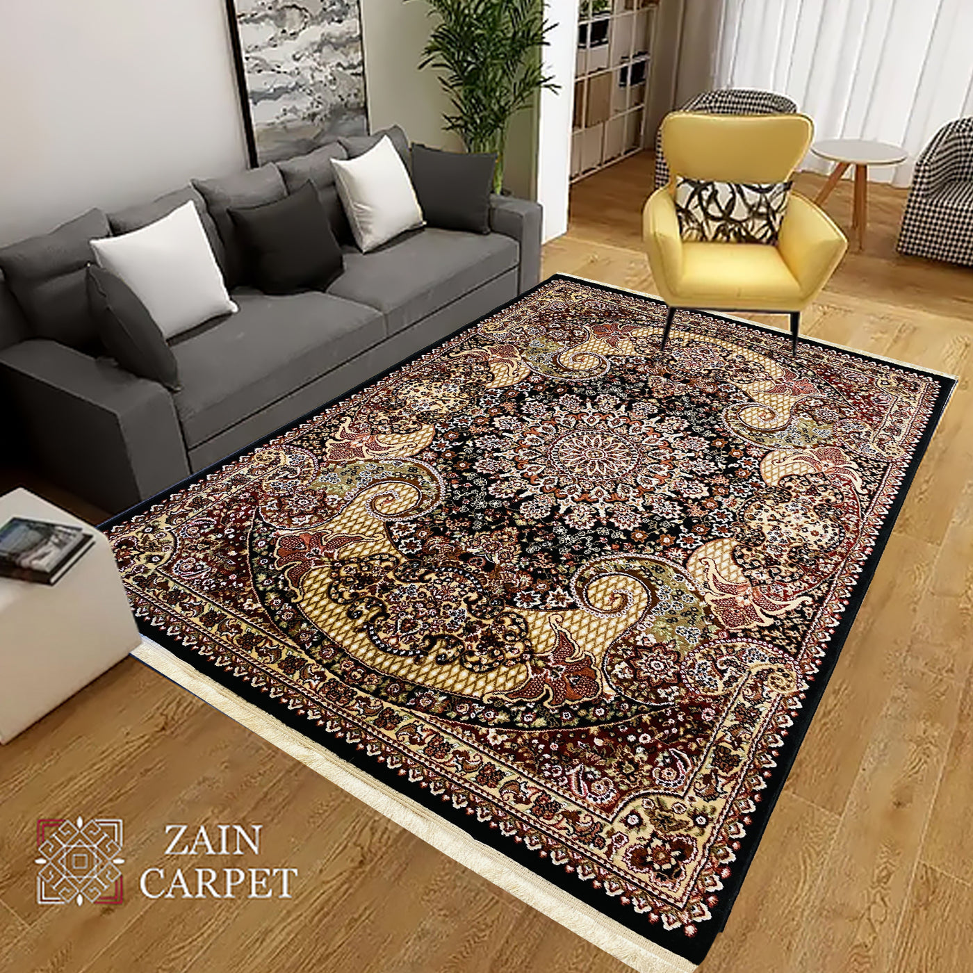 TRADITIONAL-POLYPROPYLENE YARN RUG