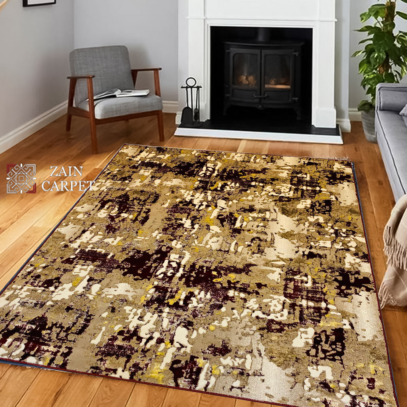 MODERN SHINING-POLYPROPYLENE YARN RUG