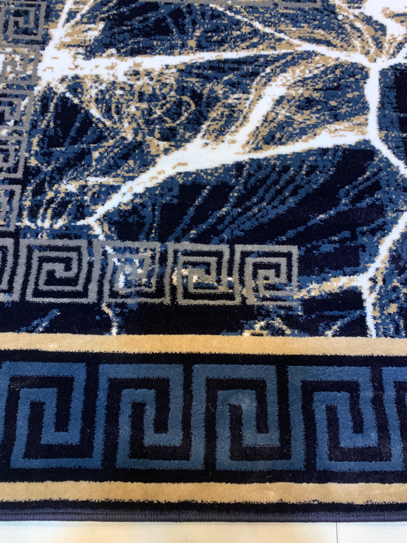 MODERN POLYPROPYLENE YARN RUG (Article-FZ11)