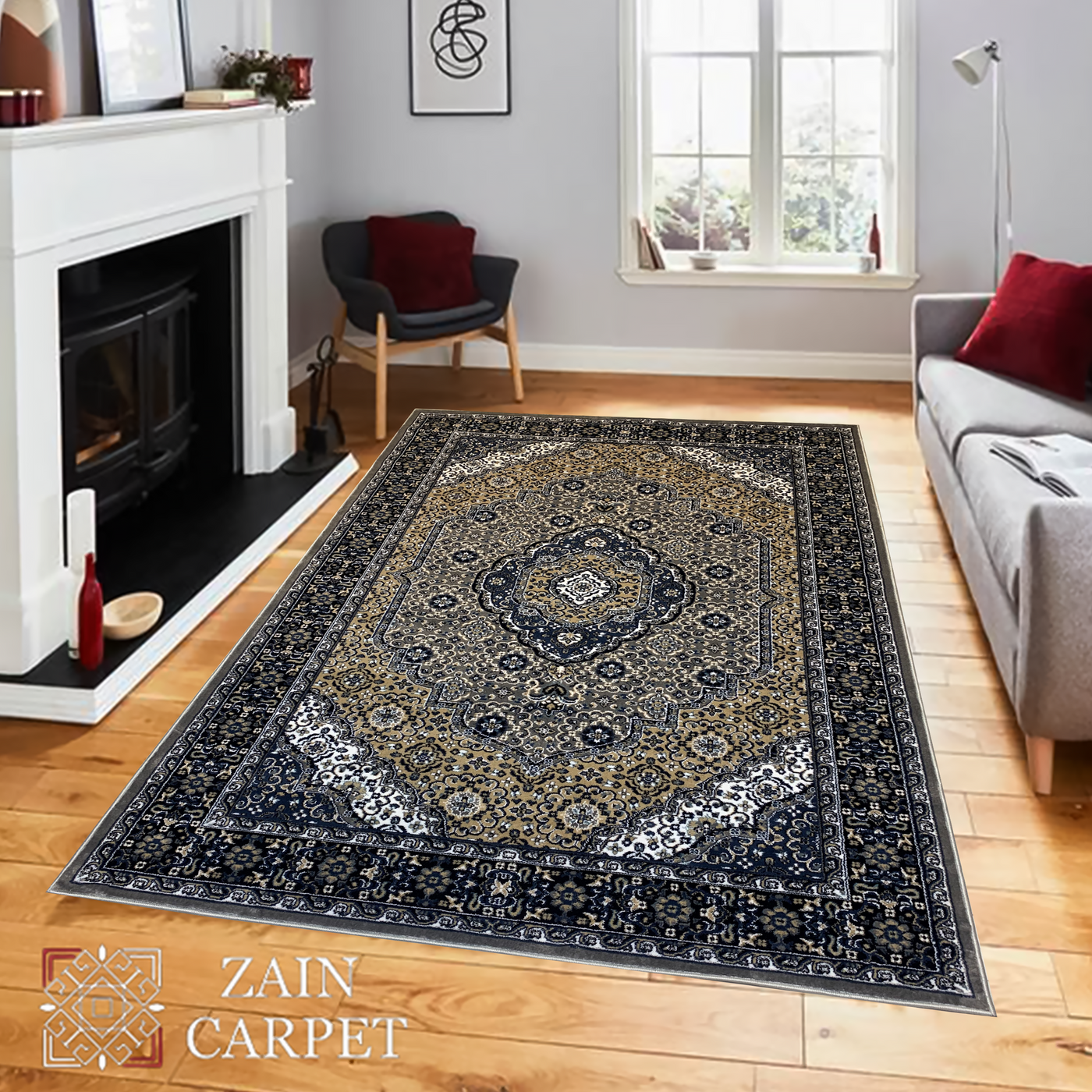 PERSIAN-POLYPROPYLENE YARN RUG