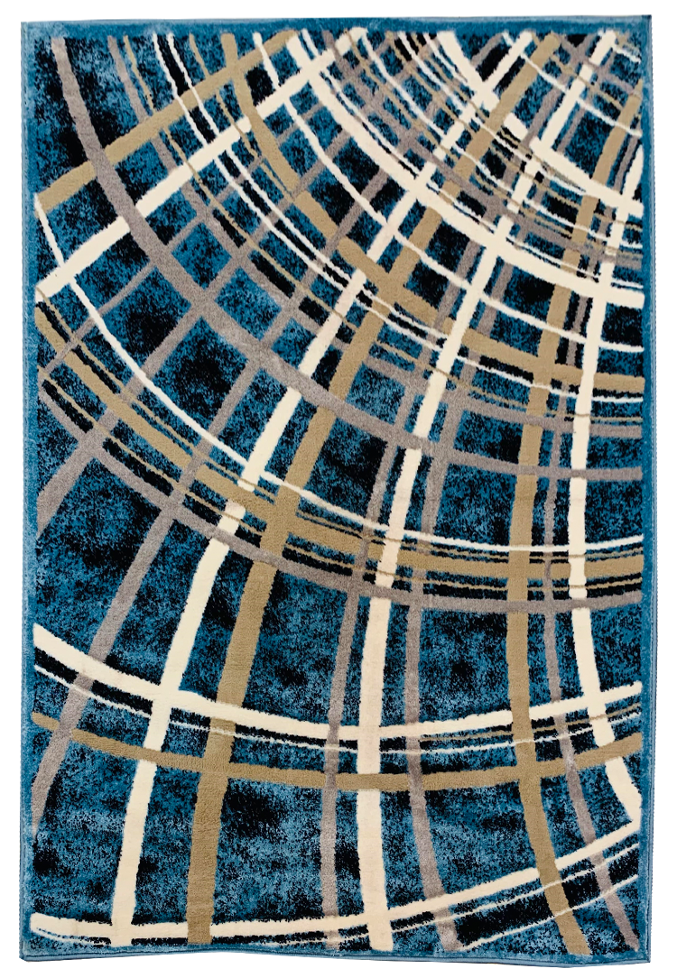 SUPER-SOFT MODERN POLYPROPYLENE YARN RUG (Article#F721)