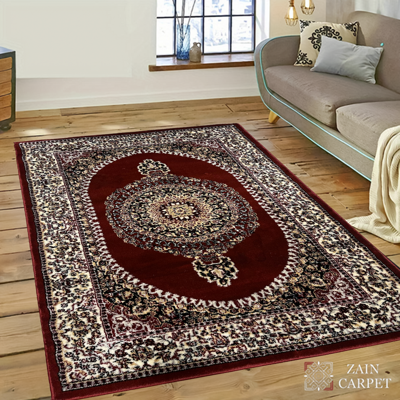 TRADITIONAL-POLYPROPYLENE YARN RUG
