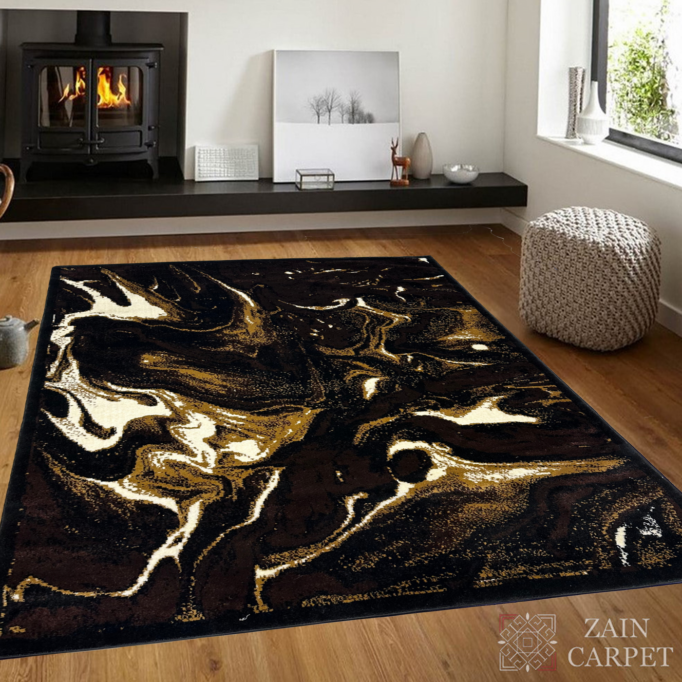 MODERN POLYPROPYLENE RUG