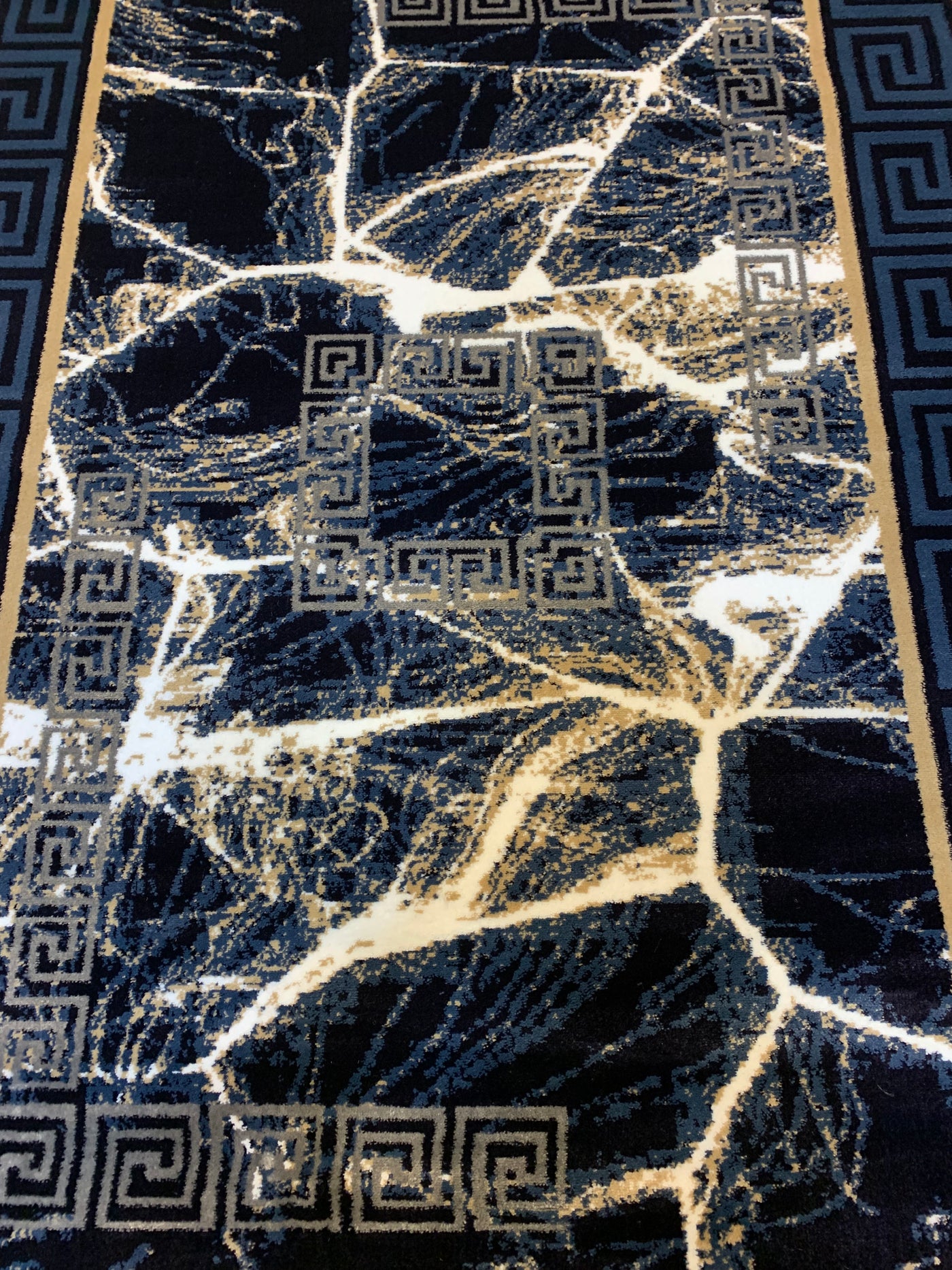 MODERN POLYPROPYLENE YARN RUG (Article-FZ11)
