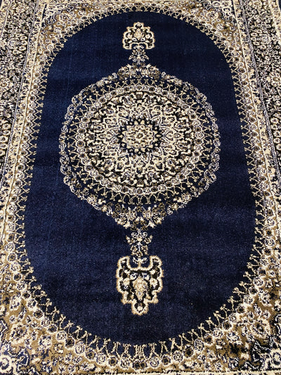 PERSIAN POLYPROPYLENE RUG (NAVY BLUE)