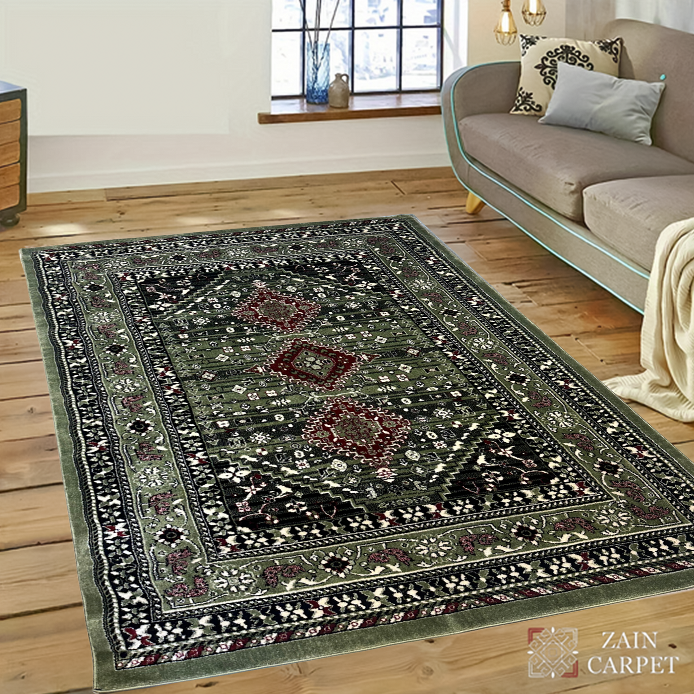 TRADITIONAL-POLYPROPYLENE YARN RUG