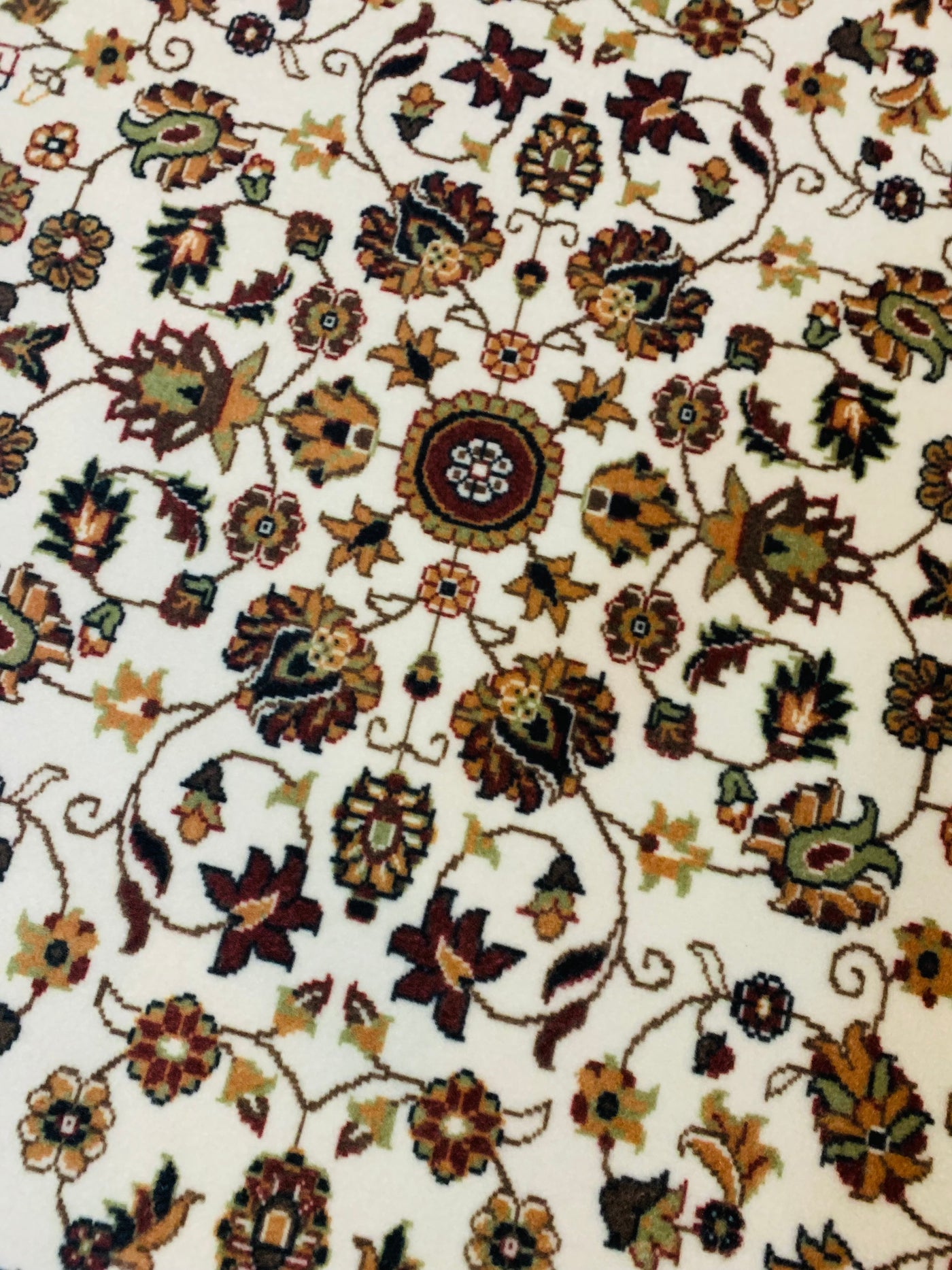 TRADITIONAL PRINT ROUND RUG