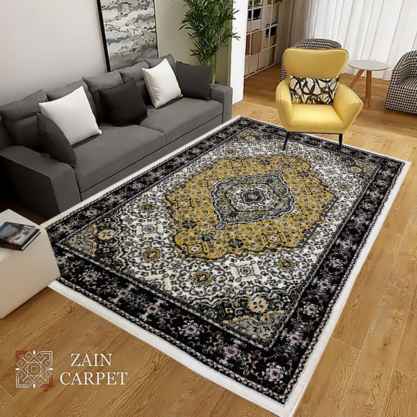 PERSIAN POLYPROPYLENE YARN RUG(Article-X104)