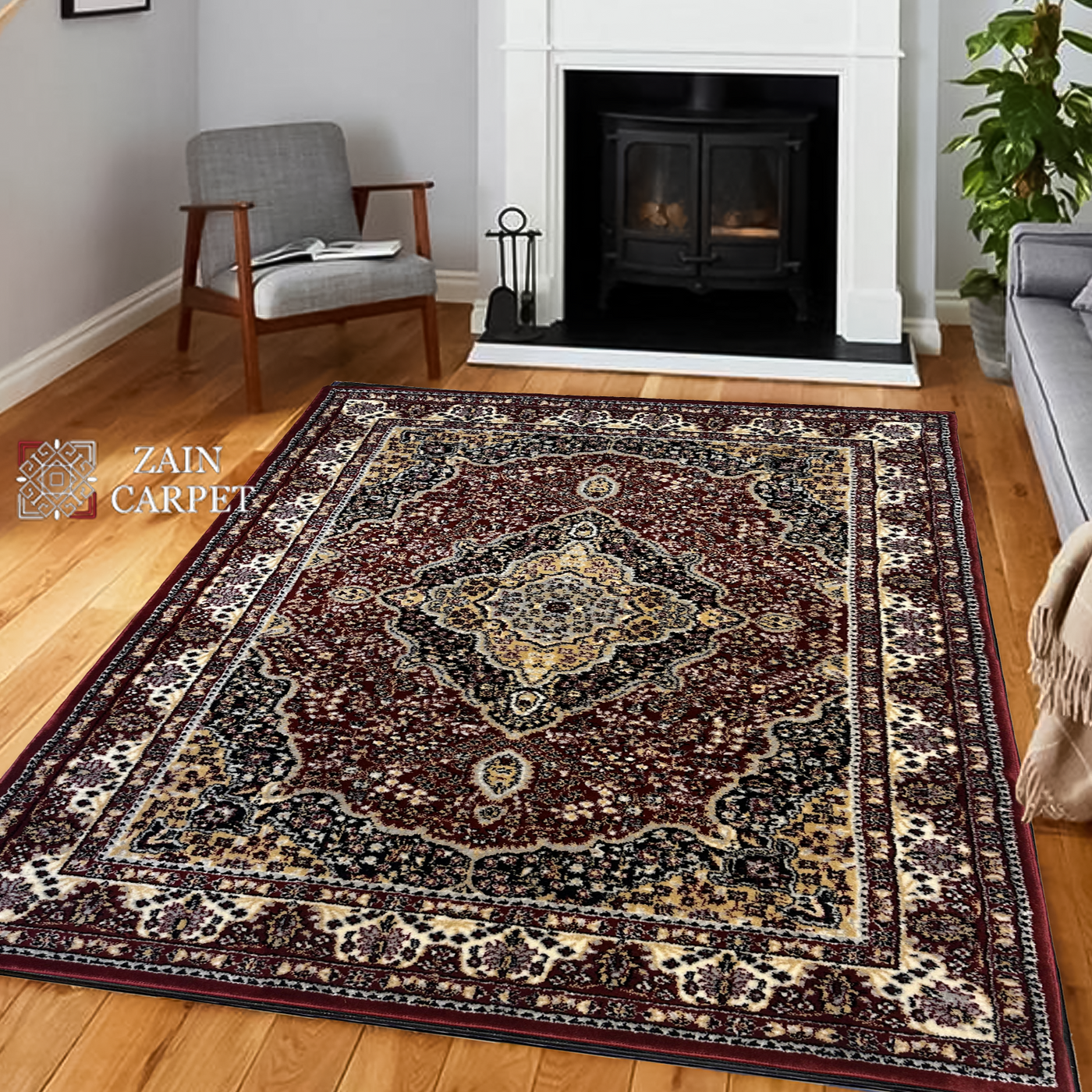 TRADITIONAL-POLYPROPYLENE YARN RUG