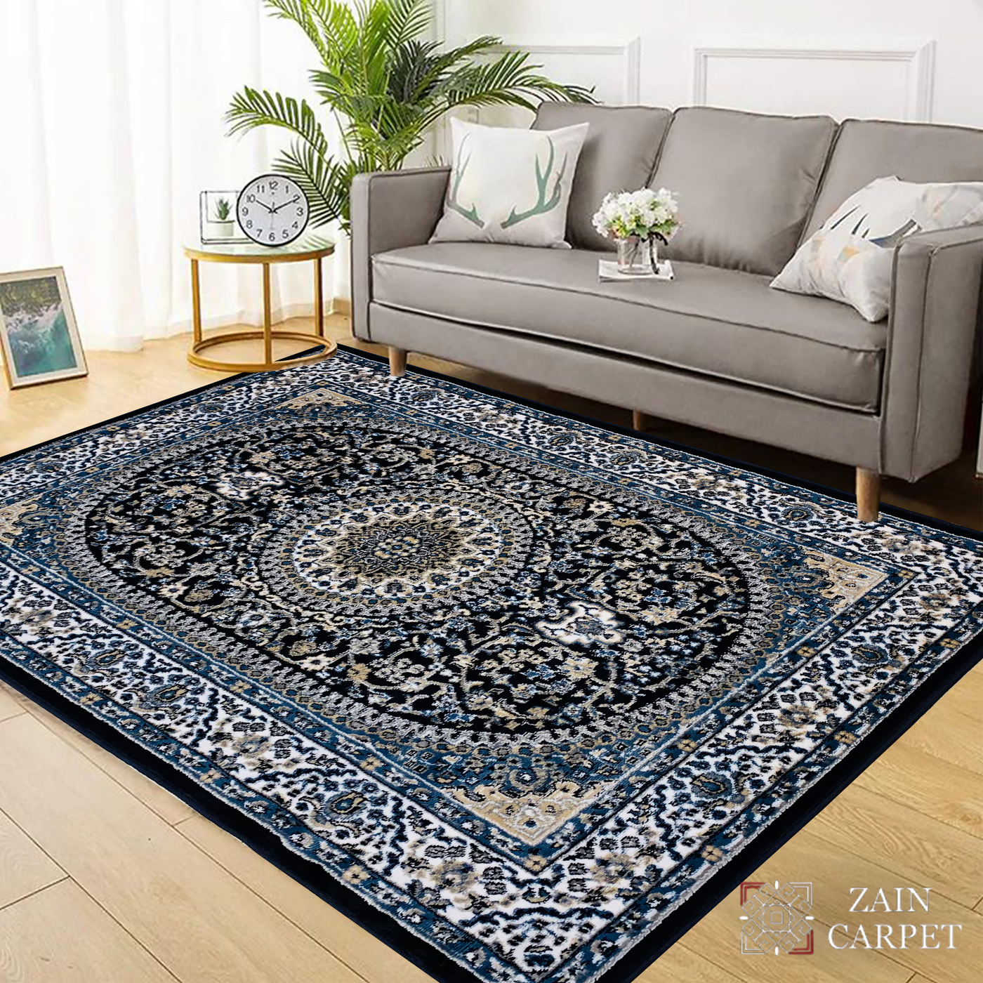 MODERN POLYPROPYLENE YARN RUG (Article#ZX19)