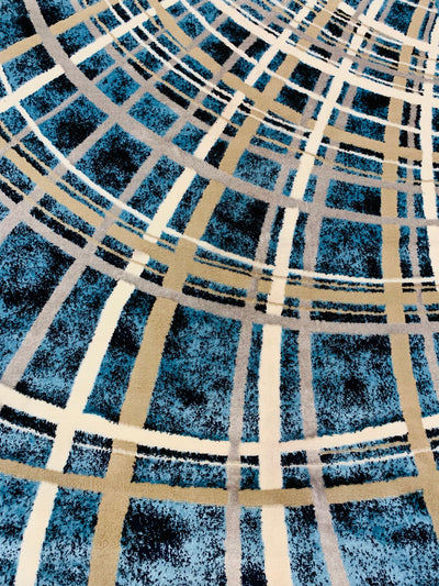 SUPER-SOFT MODERN POLYPROPYLENE YARN RUG (Article#F721)