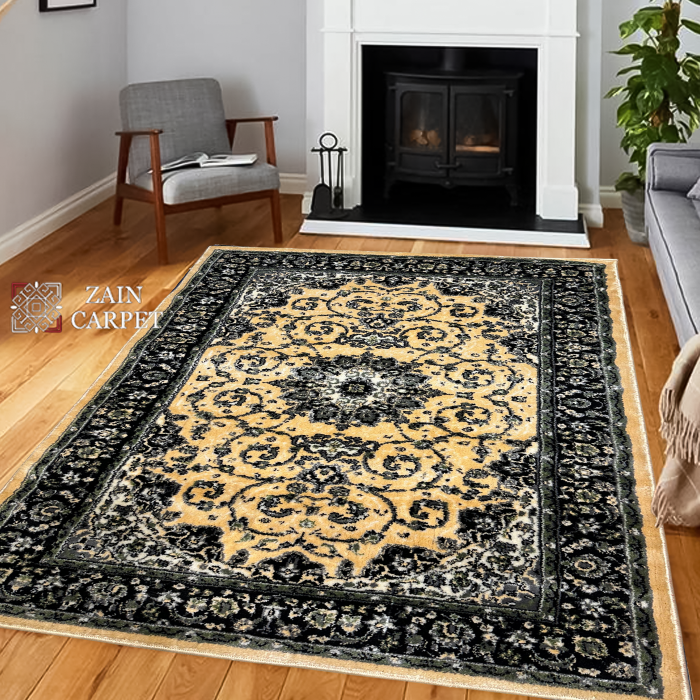 TRADITIONAL-POLYPROPYLENE YARN RUG