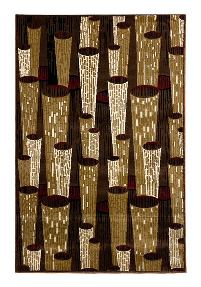 MODERN POLYPROPYLENE YARN RUG (Article#U278)