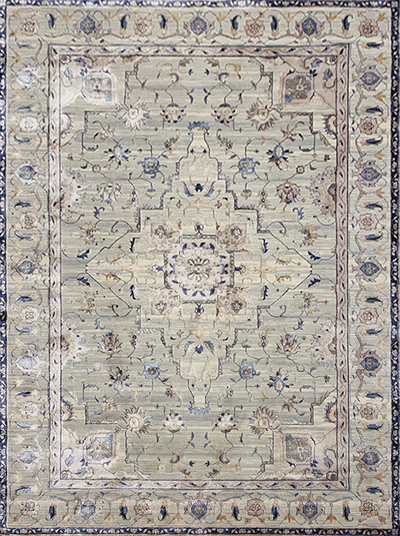 TURKISH MACHINE-MADE PERSIAN FESTIVAL RUG (ANTIQUE)