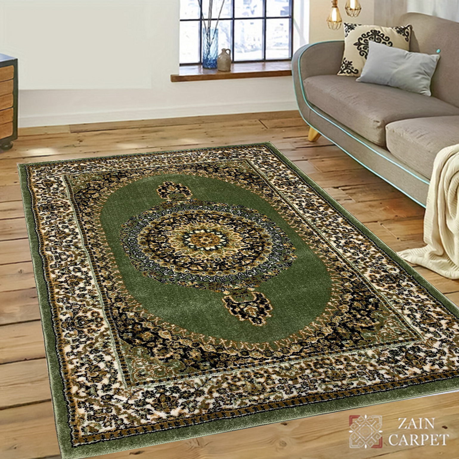 TRADITIONAL-POLYPROPYLENE YARN RUG(Article-220) – Zain Carpet